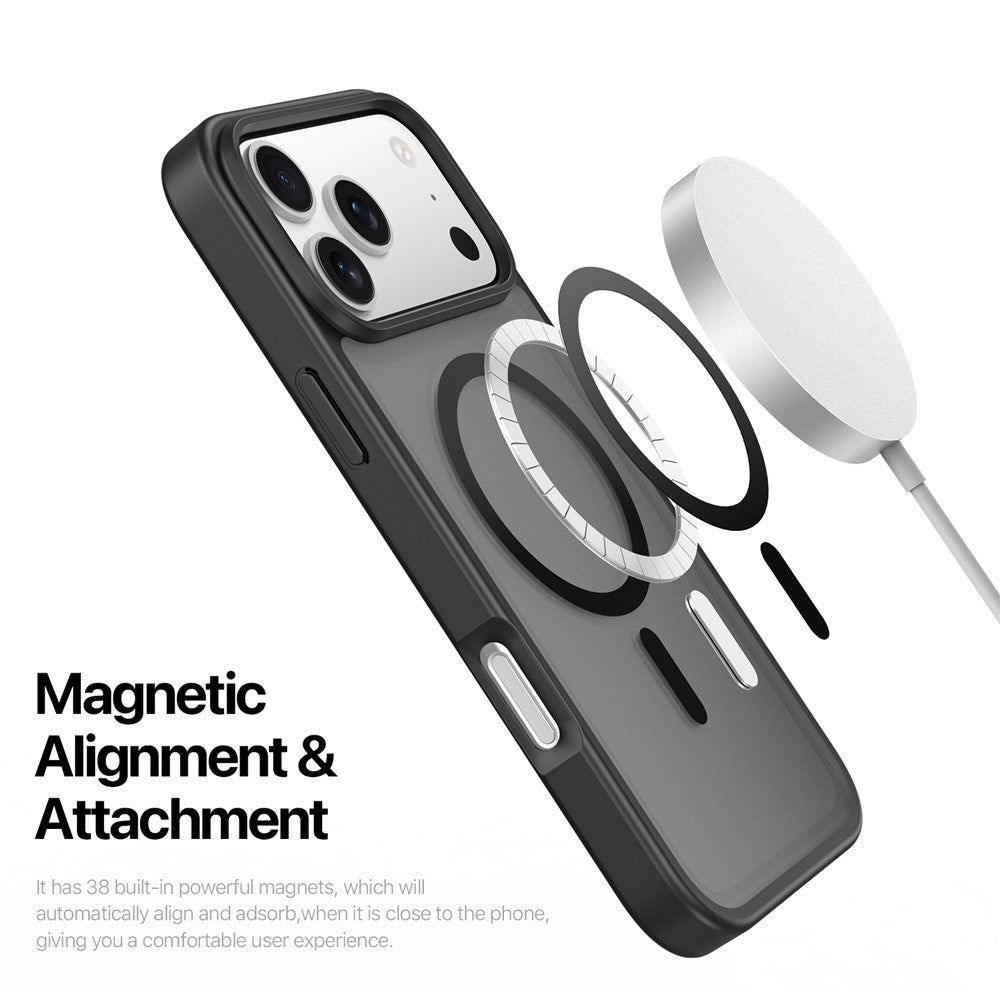 For iPhone 17 Pro Max Case DUX DUCIS Yind Series PC+TPU Phone Cover Compatible with MagSafe