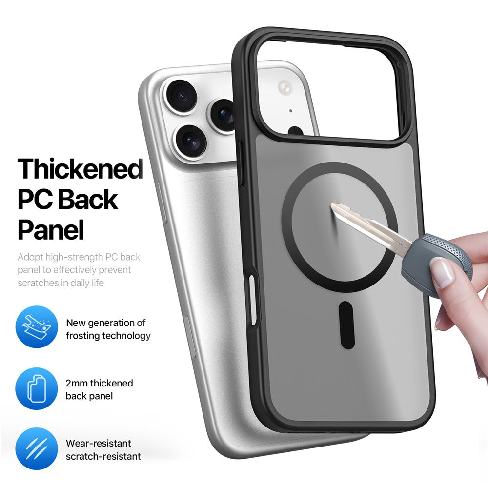 For iPhone 17 Pro Max Case DUX DUCIS Yind Series PC+TPU Phone Cover Compatible with MagSafe