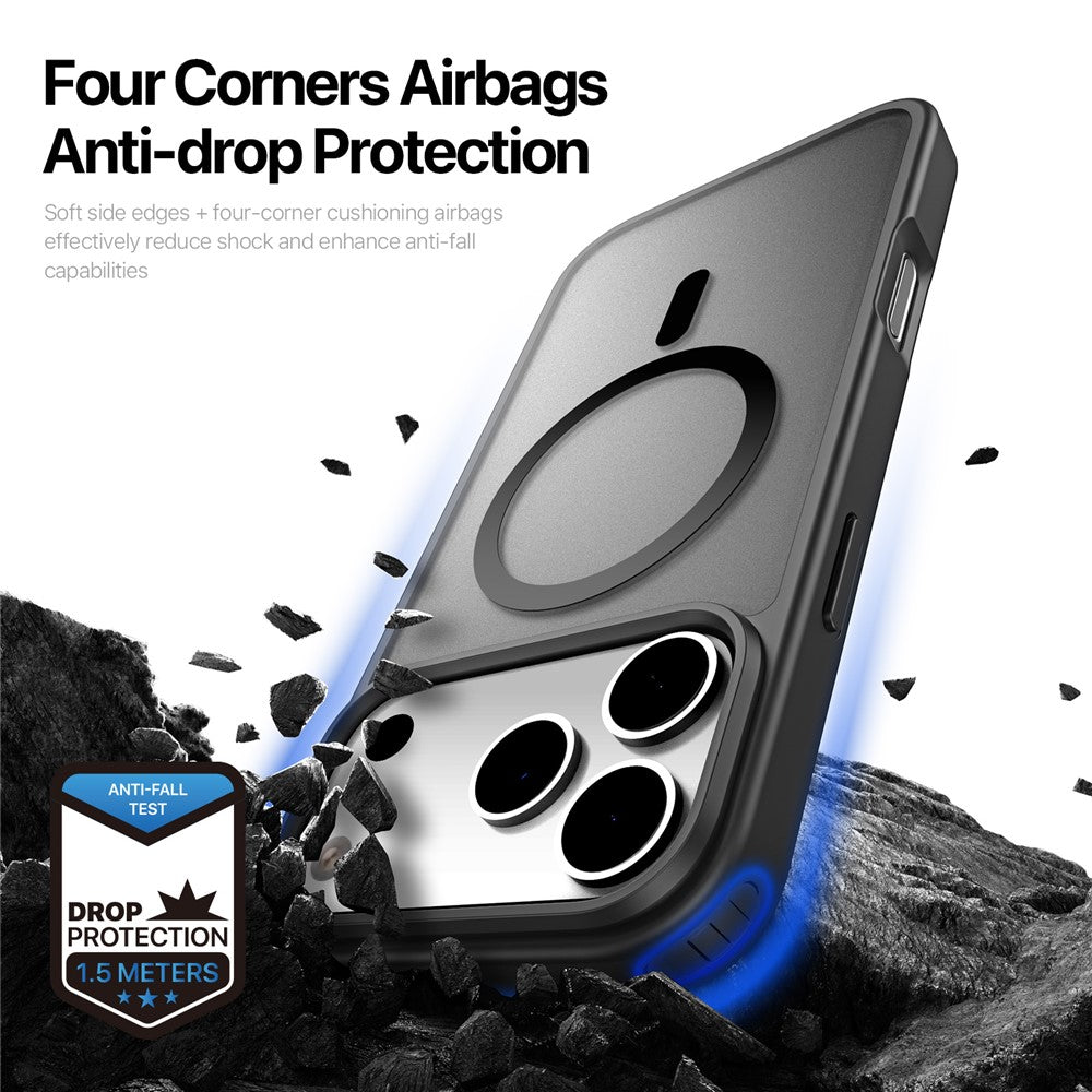 For iPhone 17 Pro Max Case DUX DUCIS Yind Series PC+TPU Phone Cover Compatible with MagSafe