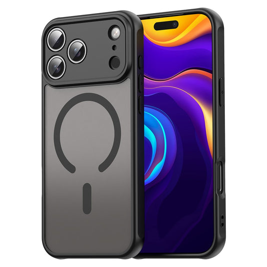 For iPhone 17 Pro Max Case Compatible with MagSafe ShockProof PC + TPU Phone Cover