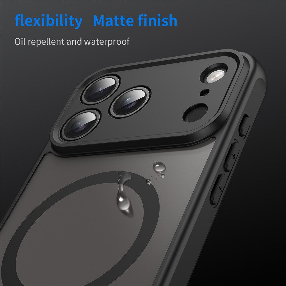 For iPhone 17 Pro Max Case Compatible with MagSafe ShockProof PC + TPU Phone Cover