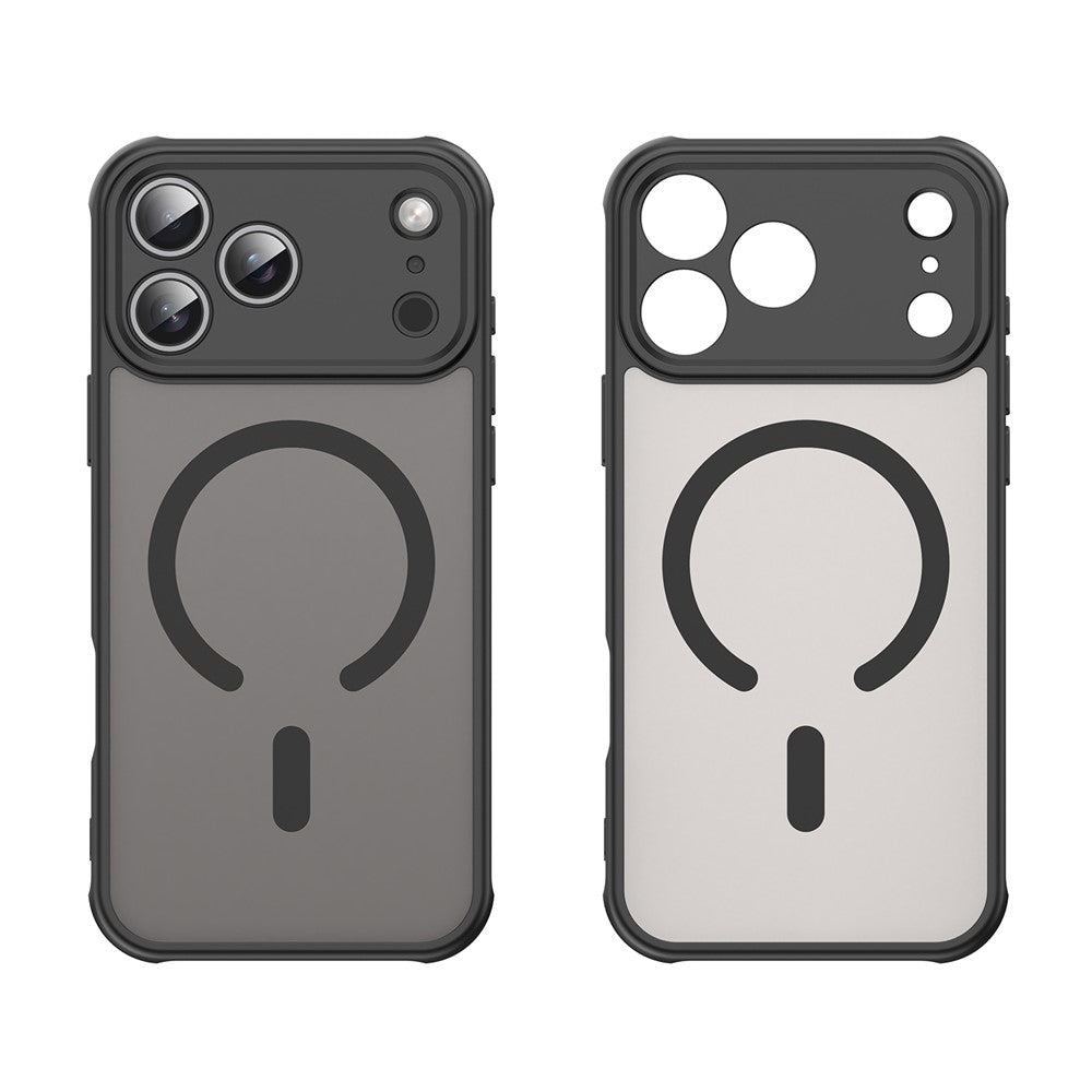 For iPhone 17 Pro Max Case Compatible with MagSafe ShockProof PC + TPU Phone Cover