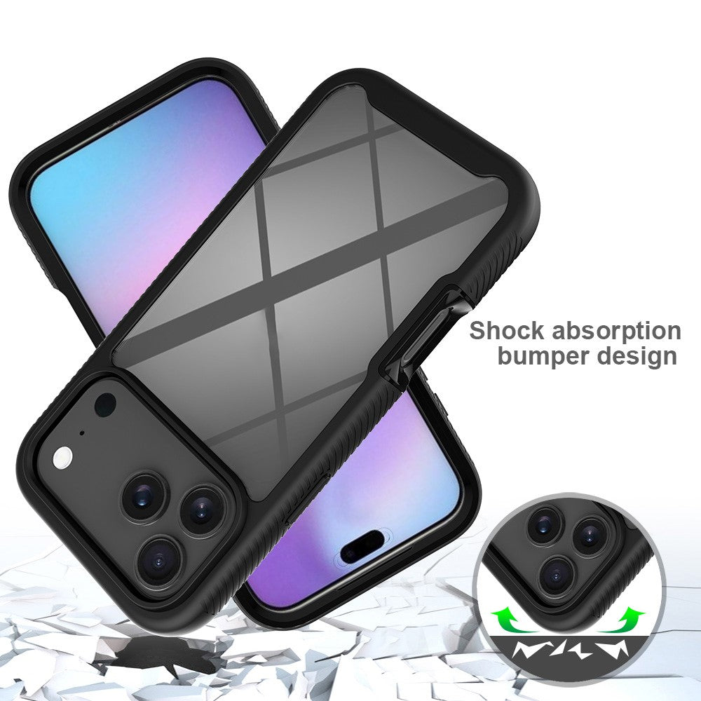 For iPhone 17 Pro Max Case Anti Drop 2 in 1 PC + TPU Phone Cover