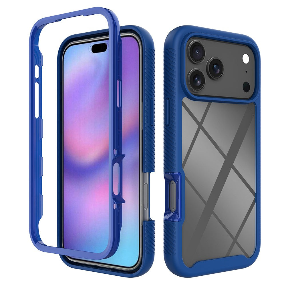 For iPhone 17 Pro Max Case Anti Drop 2 in 1 PC + TPU Phone Cover