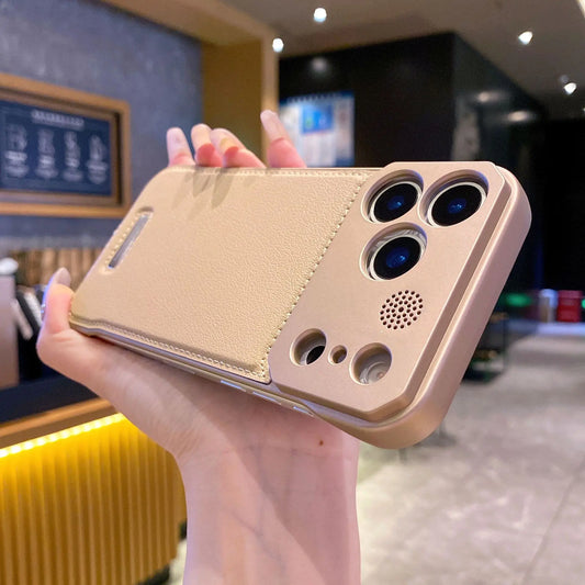 Aromatherapy Magnetic Leather iPhone Case