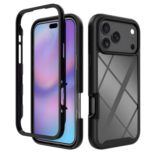 For iPhone 17 Pro Max Case Anti Drop 2 in 1 PC + TPU Phone Cover