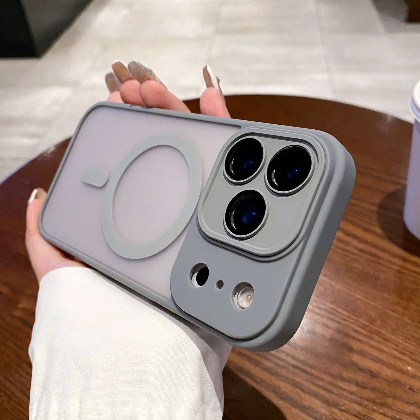 MagSafe Matte Magnetic iPhone Case, Drop-Resistant
