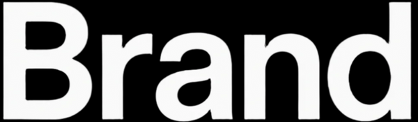 White text saying "Brand"